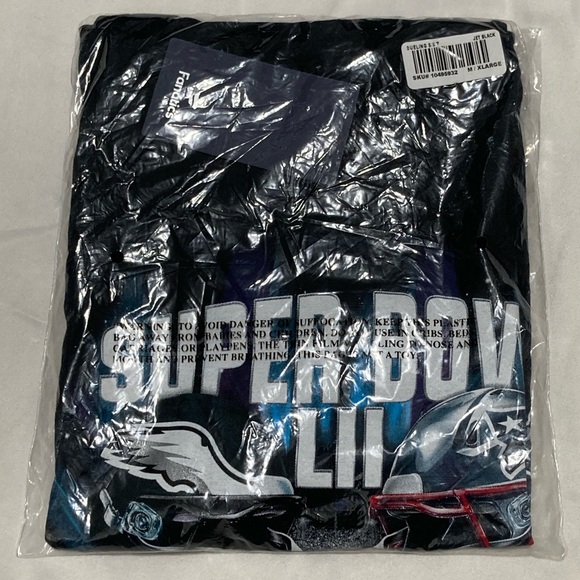 NWT Eagles Patriots Super Bowl VII T-Shirt. Men’s XL - Picture 2 of 5